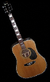 1.3 nur Gitarre, Originalgr��e Hintergr. schwarz 45 Grad links